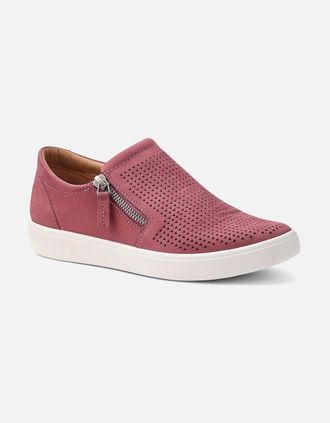 Hotter Womens Daisy Womens Slip On Trainers - Red - Size: 6.5