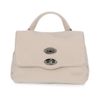 Zanellato Tassen, Dames, Wit, ONE Size, Leer, Postina Daily Baby Handtas