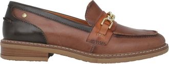 Pikolinos Bruine Dames Loafer - Hoogwaardig leer - Dames - Loafers - Bruin - 36 EU - Leer - Schoenen
