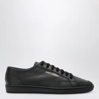 Saint Laurent Sneakers GYM nera in pelle liscia