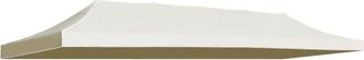 vidaXL Tetto per Tendone per Feste 3x6 m Crema - Vidaxl