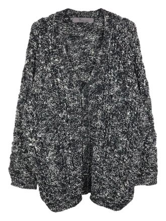 Yohji Yamamoto V-neck cardigan - Black