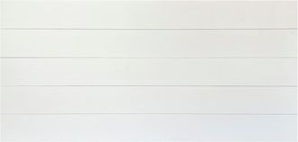 NATYAL Cabecero de cama de madera maciza en tono blanco 140x75cm