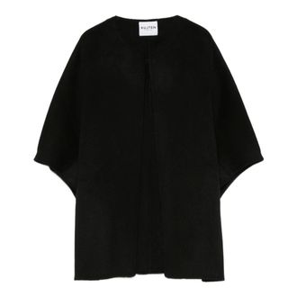 Kujten Kujten, Truien & Vesten, Dames, Zwart, ONE Size, Kasjmier, Asi Korte Kimono Cape