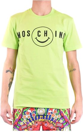 Moschino Stijlvolle T-shirts - Heren - T-shirts - Groen - XL - Tops