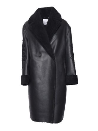 コート ERMANNO SCERVINO Women Coats D460D745KGR 95708 Black ERMANNO SCERVINO | Black Women's Coat | YOOX