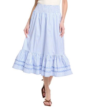 Sail to Sable Sail To Sable Tiered Hem Skirt
