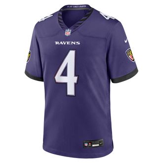 Nike Zay Flowers Baltimore Ravens Nike Mens NFL Game Jersey in Purple | 67NM0FDL8GF-00P