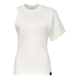 Courrèges White Cotton T-shirts and Polos