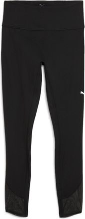 Puma Trainingstights PUMA W CLOUDSPUN SOFT MESH HW 7/8 TIGHT, Damen, Gr. XL, N-Gr, schwarz (puma schwarz), Interlock, Obermaterial: 77% Polyester, 23% Elas