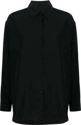 Nili Lotan Silk Long-sleeved Shirt