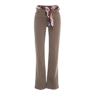 Liu Jo Jeans, Dames, Bruin, W29, Zenzero Broek