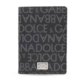 Dolce & Gabbana Wallets & Cardholders, male, Black, Size: ONE SIZE Passport holder