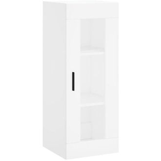 vidaXL Armario De Pared Blanco 34,5x34x90 Cm Vidaxl