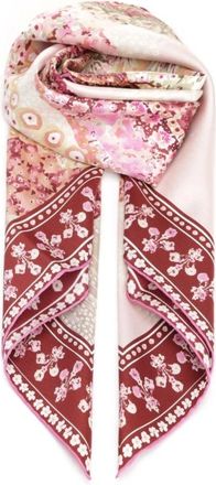 Ferragamo Accessoires, Dames, Veelkleurig, ONE Size, Zijden Sjaal