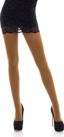 Romartex Womens 60 Denier Opaque Tights, S, beige