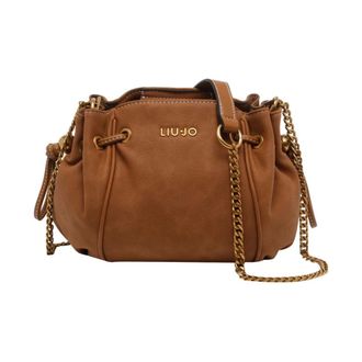Liu Jo Cross Body Bags, female, Brown, Size: ONE SIZE Logo Shoulder Bag