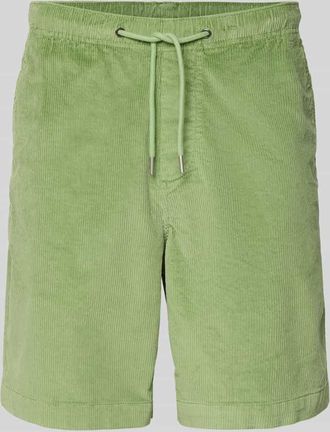 Selected Regular Fit Sweatshorts aus Baumwoll-Mix Modell JACE in Hellgruen, Gr&ouml;&szlig;e XXL