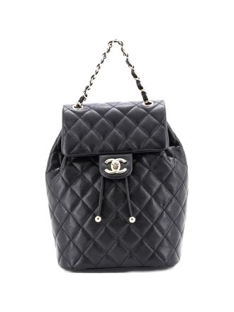 Chanel Urban Spirit NM Quilted Caviar Mini backpack - Nero