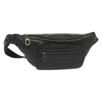 Bottega Veneta Pre-owned Heuptas - Dames - Pre-owned - Zwart - Maat: ONE Size Leer