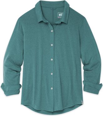 Stio | Womens Divide Shirt, Size Extra Small in Boundless Heather
