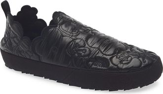 Cecilie Bahnsen x The North Face Quilted Water Repellent Slip-On in Tnf Black-Tnf Black at Nordstrom, Size 8