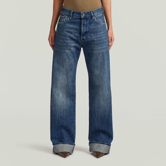 G-Star Bowey Boyfriend Selvedge Jeans - Donkerblauw - Dames