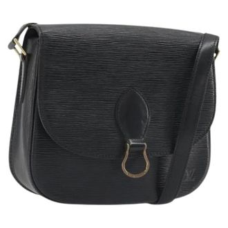 Louis Vuitton Pre-owned Saint Cloud Shoulder Bag - Dames - Pre-owned - Zwart - Maat: ONE Size Leer