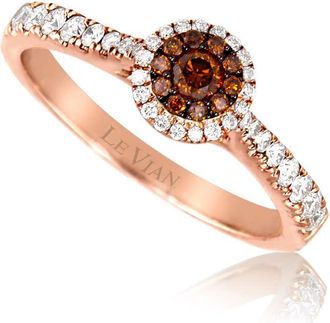 Le Vian Ladies Mix Berry Rings set in 14K Strawberry Gold