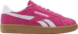 Reebok Womens Club C Grounds UK Sneaker, True Pink/Digital Gleam/Gum, 3.5