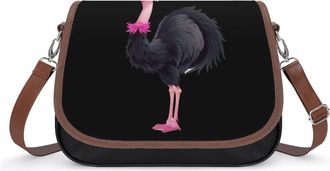 Generic Cute Ostrich Crossbody Bags for Women Shoulder Messenger Bag Purse Handbags