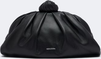 Aquazzura Cocoon leather clutch