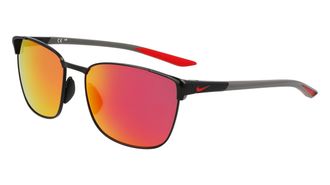 Nike Red Mirror Square Mens Sunglasses NIKE METAL FUSION M FV2381 010 55