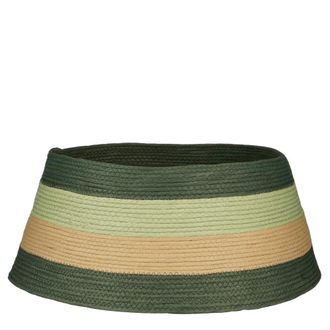 house of seasons Cesta del &aacute;rbol de navidad de papel verde D58