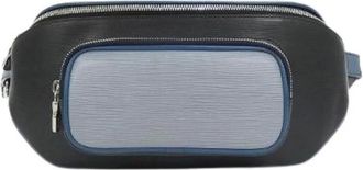 Louis Vuitton Pre-owned Belt Bags, male, Black, Size: ONE SIZE Pre-owned Monogram Eclipse Epi Shoulder Bag