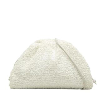 Bottega Veneta Pre-owned Clutches, female, White, Size: ONE SIZE Pre-owned Mini Pouch