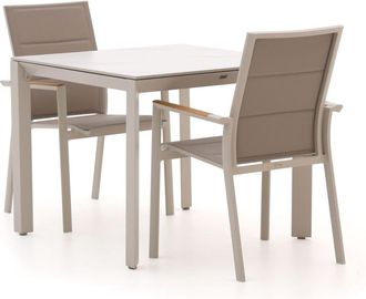 Bellagio la vita attrattiva Bellagio Albinea/Sestino 90cm dining tuinset 3-delig stapelbaar