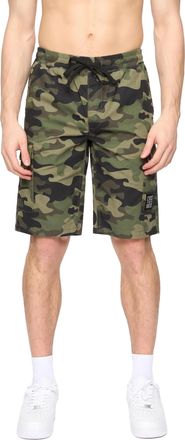 Crosshatch Heren Camtort Camo Korte Broek (Olijf Camo)
