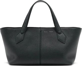 Proenza Schouler East West Chelsea Tote - Dames - Shoppers - Zwart - ONE Size - Leer - Tassen