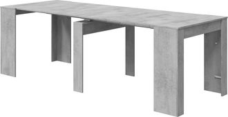 For&eacute;s Mesa Multifuncion Extensible Cemento