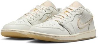 Nike Jordan Air Jordan 1 Low SE Basketball Sneaker in Sail/Team Gold/Pale Ivory at Nordstrom, Size 10.5