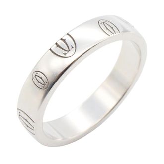 Cartier White Gold White Gold (18K) Band Ring (Pre-Owned)