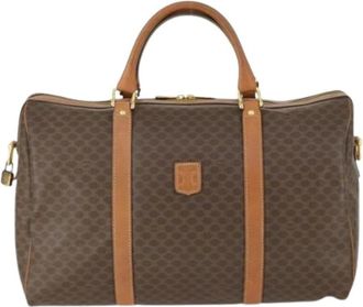 Celine Pre-owned Vintage Weekendtas - Dames - Vintage Weekendtas - Bruin - ONE Size - Vintage