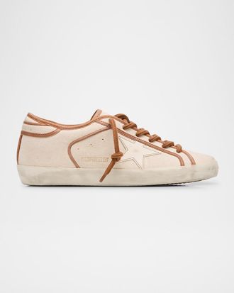 Golden Goose Super-Star Canvas Low-Top Sneakers