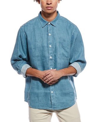 Tommy Bahama Sea Glass Breezer Linen Woven Shirt