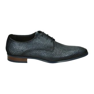 Giorgio Blauwe Zakelijke Lage Schoenen - Heren - Veterschoenen - Blauw - 44 EU - Leer - Schoenen