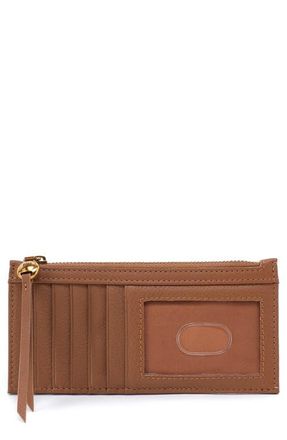 Hobo Carte Leather Wallet in Timber Brown at Nordstrom