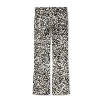 Hart by Helena Hart Flair Print Catkin Flare Broek - Dames - Wijde Broeken - Veelkleurig - M - Broeken