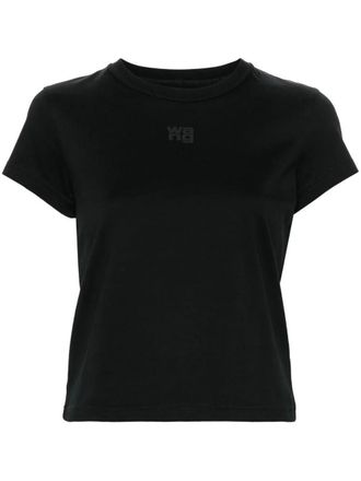 Alexander Wang Essential Jsy Shrunken Tee W/Puff Logo Clothing
