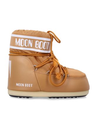Moon Boot Flache Moon Boot-Schuhe Brandy